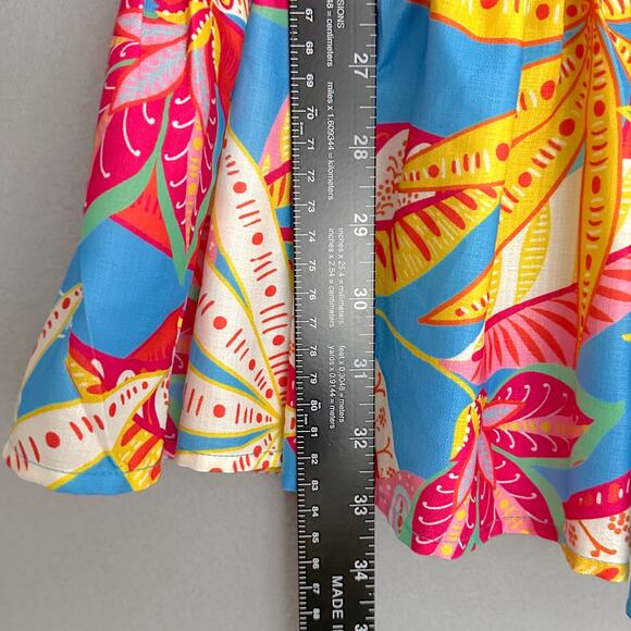 Flying Tomato Blue and Pink Puff Sleeve Sundress - Picture 13 of 13